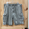 MENS POLO RALPH LAUREN LT OLIVE GREEN CARGO SHORTS 40T