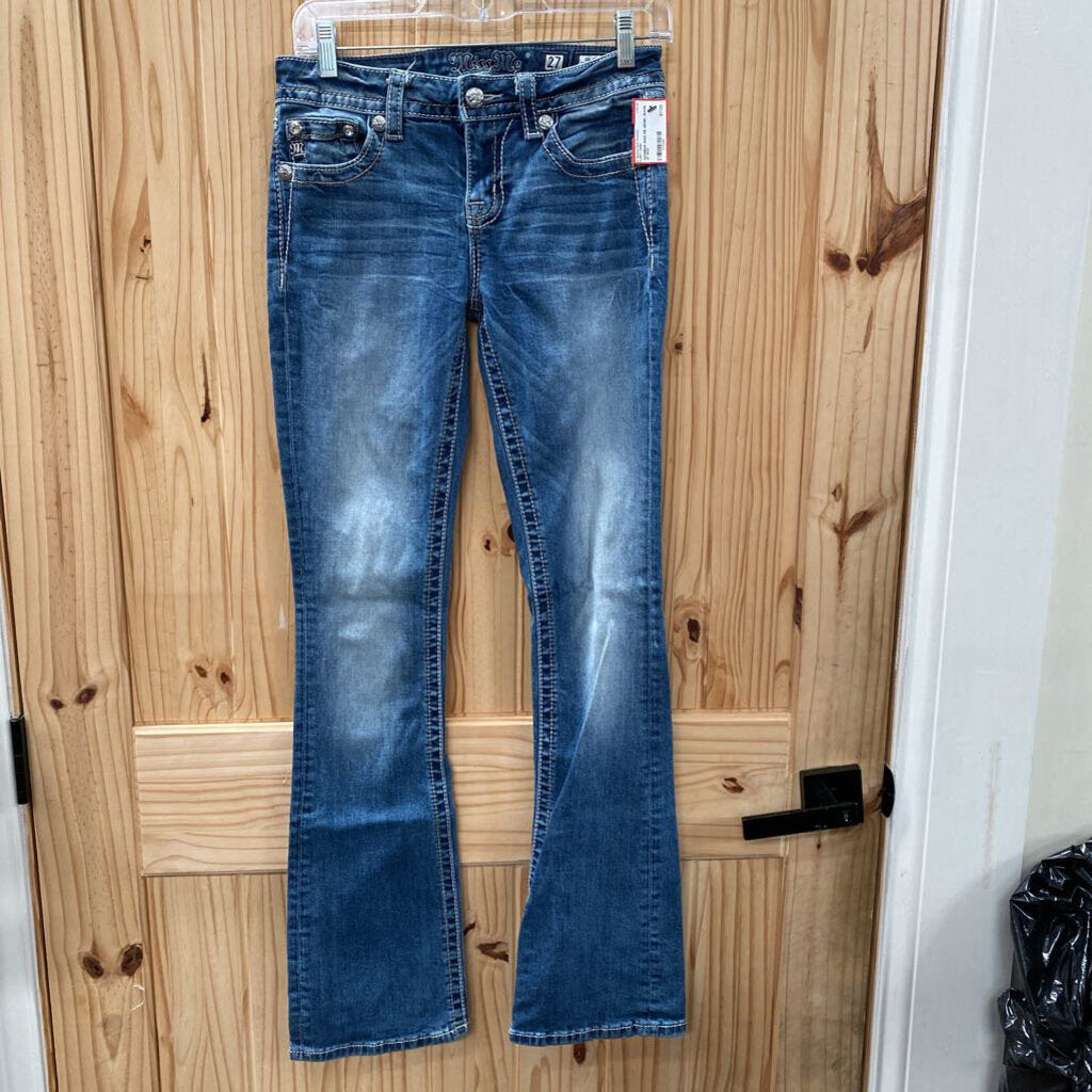 WOMENS MISS ME DENIM JEANS 27