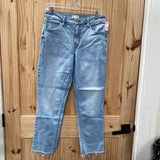 WOMENS M JEANS LT DENIM 10