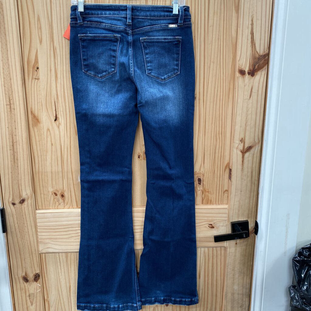WOMENS KANCAN DENIM DIST. JEANS SK DENIM 9