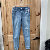 WOMENS AMERICAN EAGLE LT DENIM JEANS 10 X-LONG