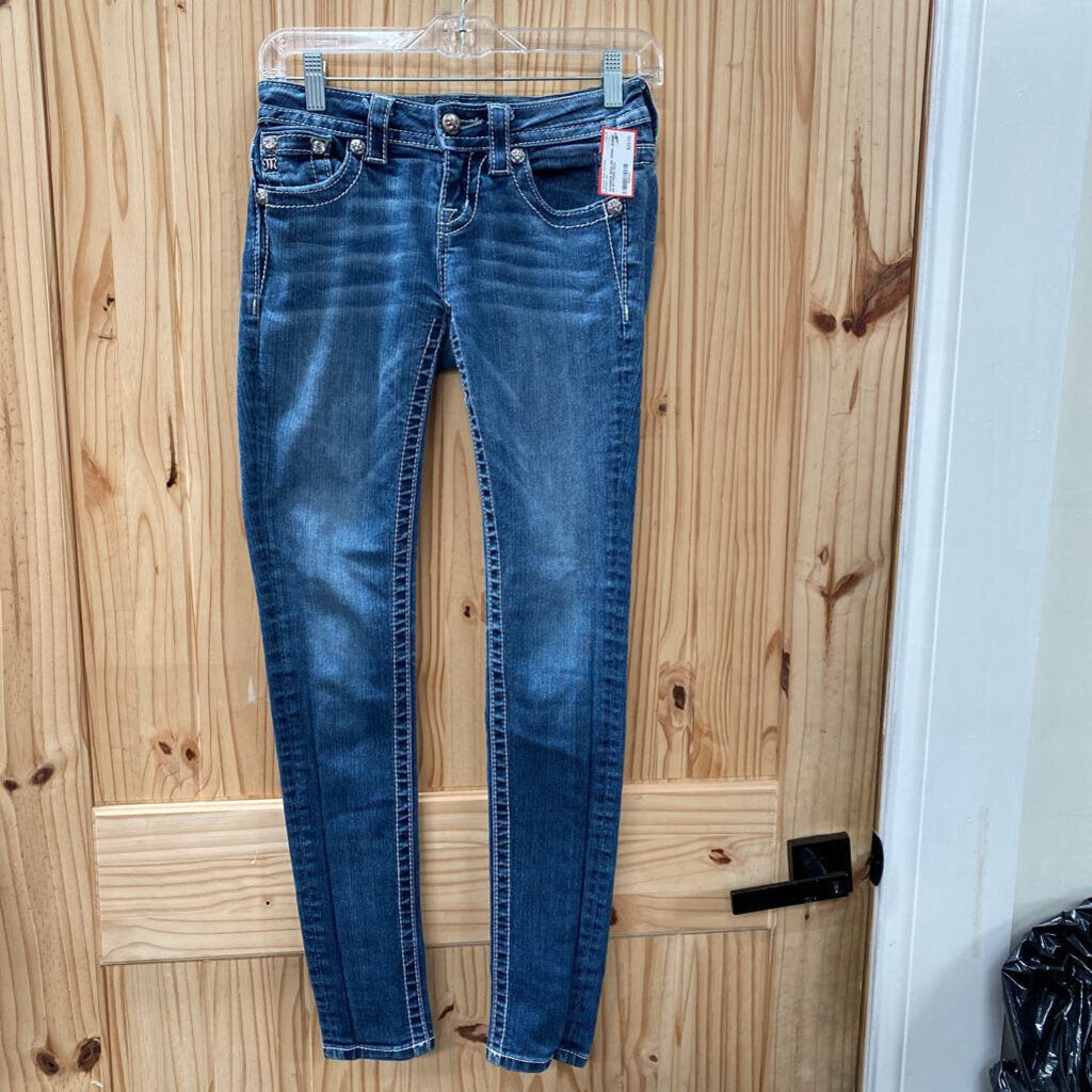 WOMENS MISS ME DENIM JEANS 24 MY7025S