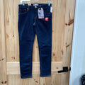 GIRLS LEVIS DK DENIM JEANS 14 REGULAR NWT