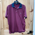 MENS SOUTHERN MARSH POLO SHIRT RED/BLUE STRIPE