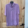 MENS FJ LILAC POLO SHIRT M