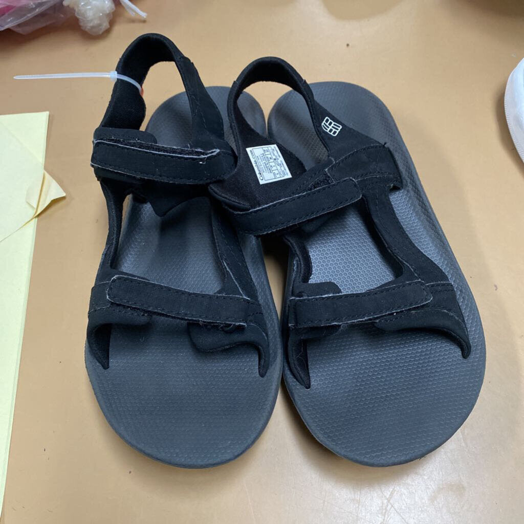 COLUMBIA SANDALS BLK/GREY 5