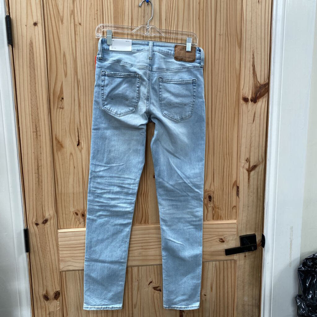 MENS AMERICAN EAGLE LT DENIM JEANS AIR FLEX 28X32 NWT
