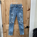 MENS AMERICAN EAGLE DENIM DIST. JEANS 28X32
