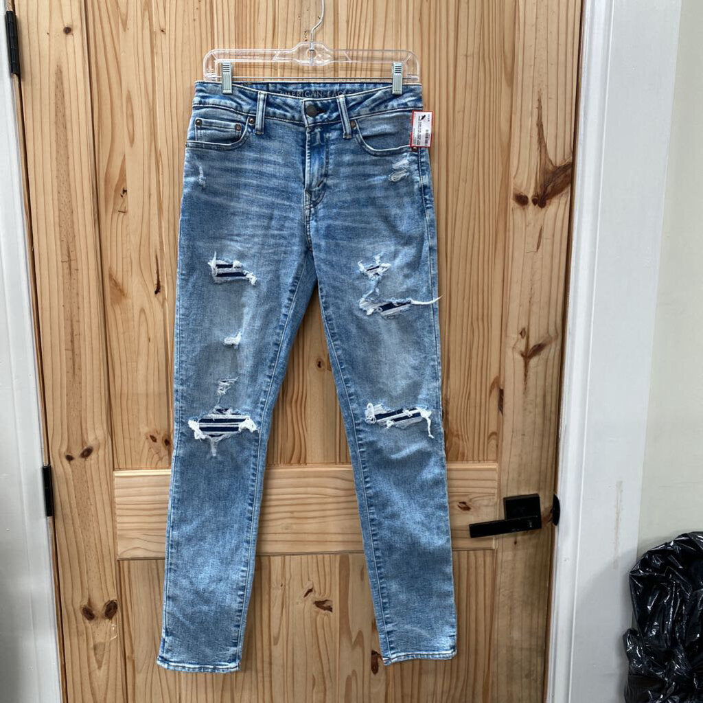MENS AMERICAN EAGLE DENIM DIST. JEANS 28X32
