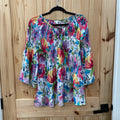 WOMENS SPENSE FLORAL TOP L