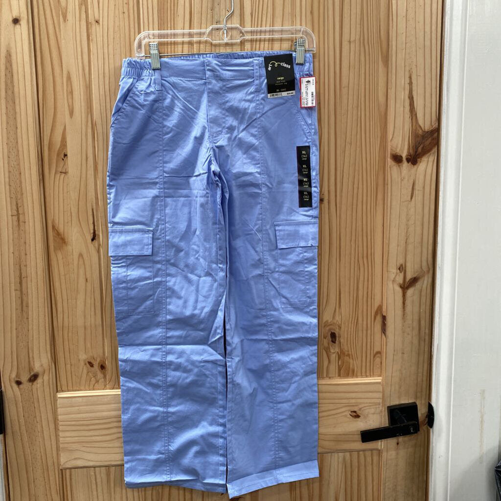 GIRLS ART CLASS LT BLUE PANTS XL 14 NWT