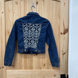 WOMENS NOBLE U DENIM/BLK/WHITE JACKET S NWT