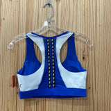 WOMENS ZYIA SPORTS BRA ROYAL BLUE/WHITE/BLK M