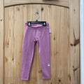 GIRLS NIKE LEGGINGS PINK/WHITE M 6 NWT