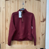 WOMENS CALIA WINE PULLOVER S NWT