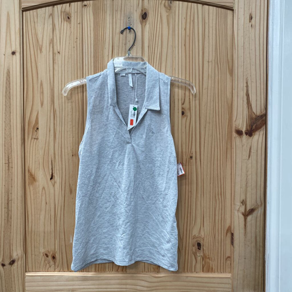 WOMENS TRAVIS MATHEW LT GREY TANK L NWT