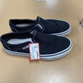 WOMENS VANS BLK/WHITE 7.5