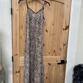 WOMENS SINCERELY JULES LEOPARD SL DRESS M