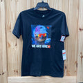 BOYS NIKE SHIRT WE OUT HERE BLK L 12 NWT