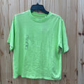 GIRLS NEON GREEN SHIRT L 14 NWT
