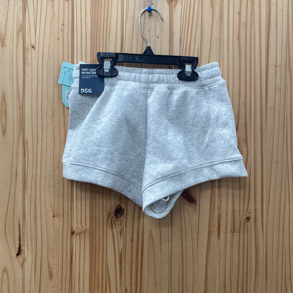 GIRLS DSG LT GREY SHORTS XS 6/7 NWT