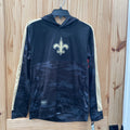 BOYS NFL SAINTS HOODIE BLK/GOLD L 14/16 NWT