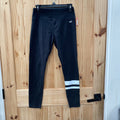 WOMENS HOLLISTER LEGGINGS BLK/WHITE M