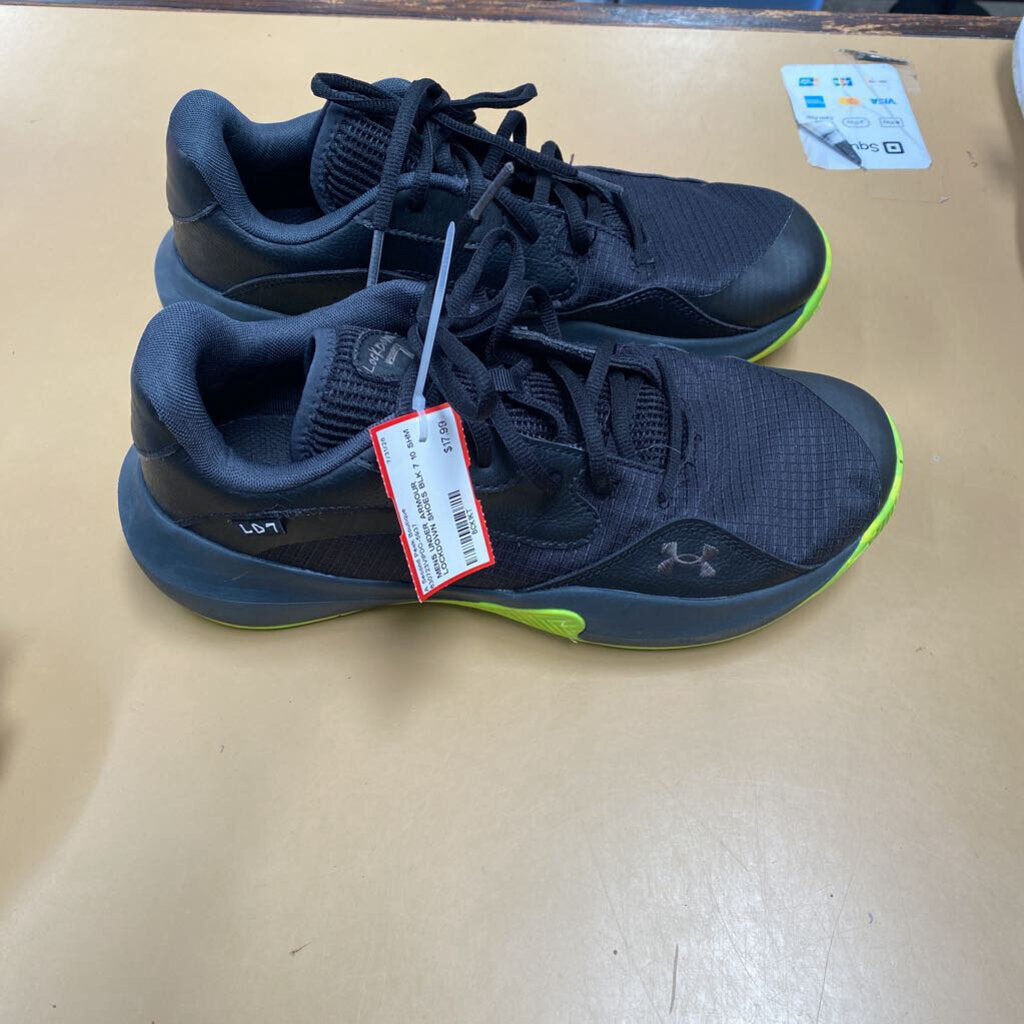 MENS UNDER ARMOUR LOCKDOWN SHOES BLK 7 10