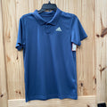 BOYS ADIDAS TEAL POLO SHIRT L 14/16