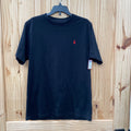 BOYS POLO RALPH LAUREN BLK/RED SHIRT L 14/16