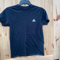 MENS ADIDAS GOLF SHIRT BLK/WHITE S