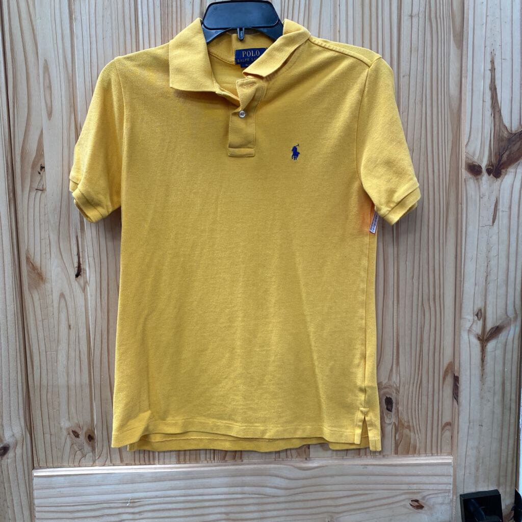 BOYS POLO RALPH LAUREN GOLDEN YELLOW POLO L 14/16