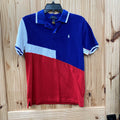 BOYS POLO RALPH LAUREN RED/WHITE/BLUE POLO L 14/16