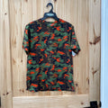 BOYS POLO RALPH LAUREN CAMO SHIRT ORANGE/BROWN/GREEN L 14/16