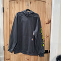 MENS CARHARTT HODDIE XL GREY NWT