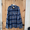 CARHARTT LS TEAL PLAID SHIRT MENS 3XL TALL NWT