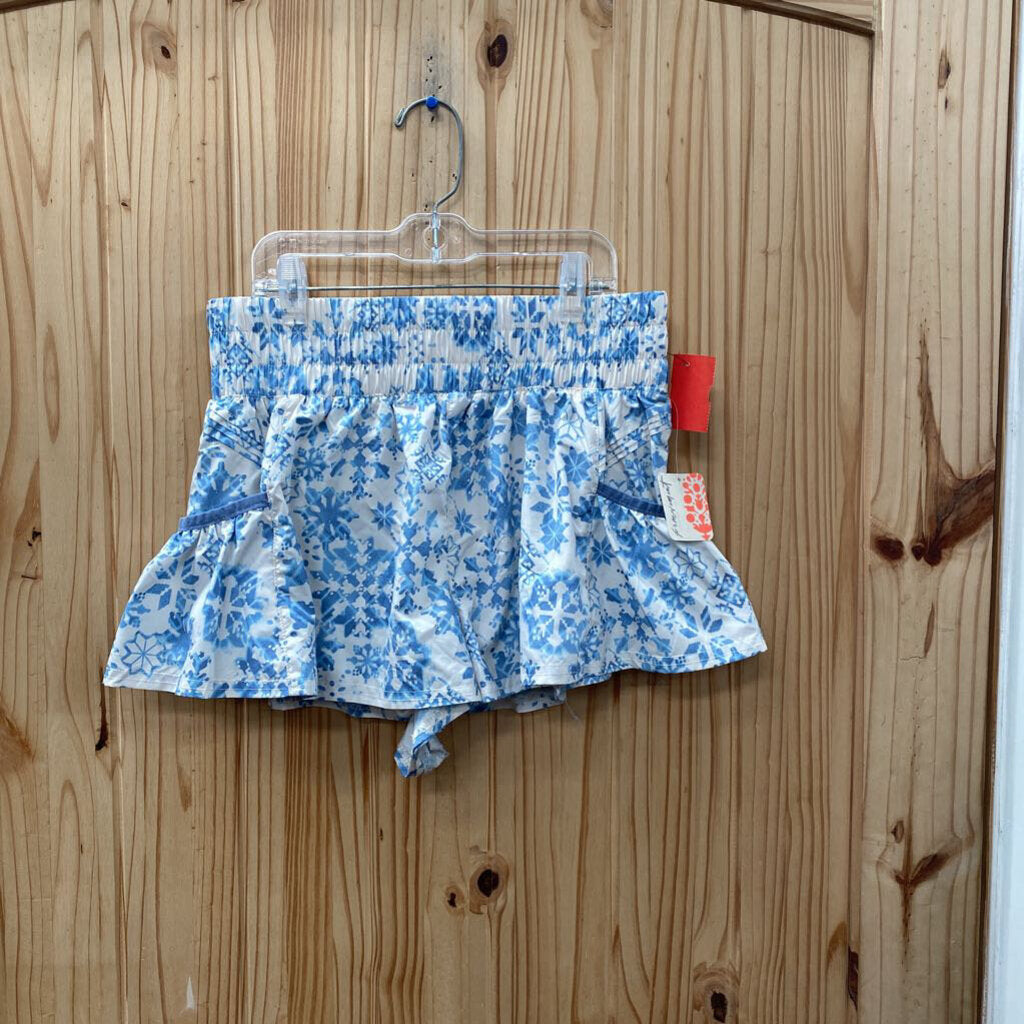 FREE PEOPLE MOVEMNET ARTIC SNOW SHORTS S NWT