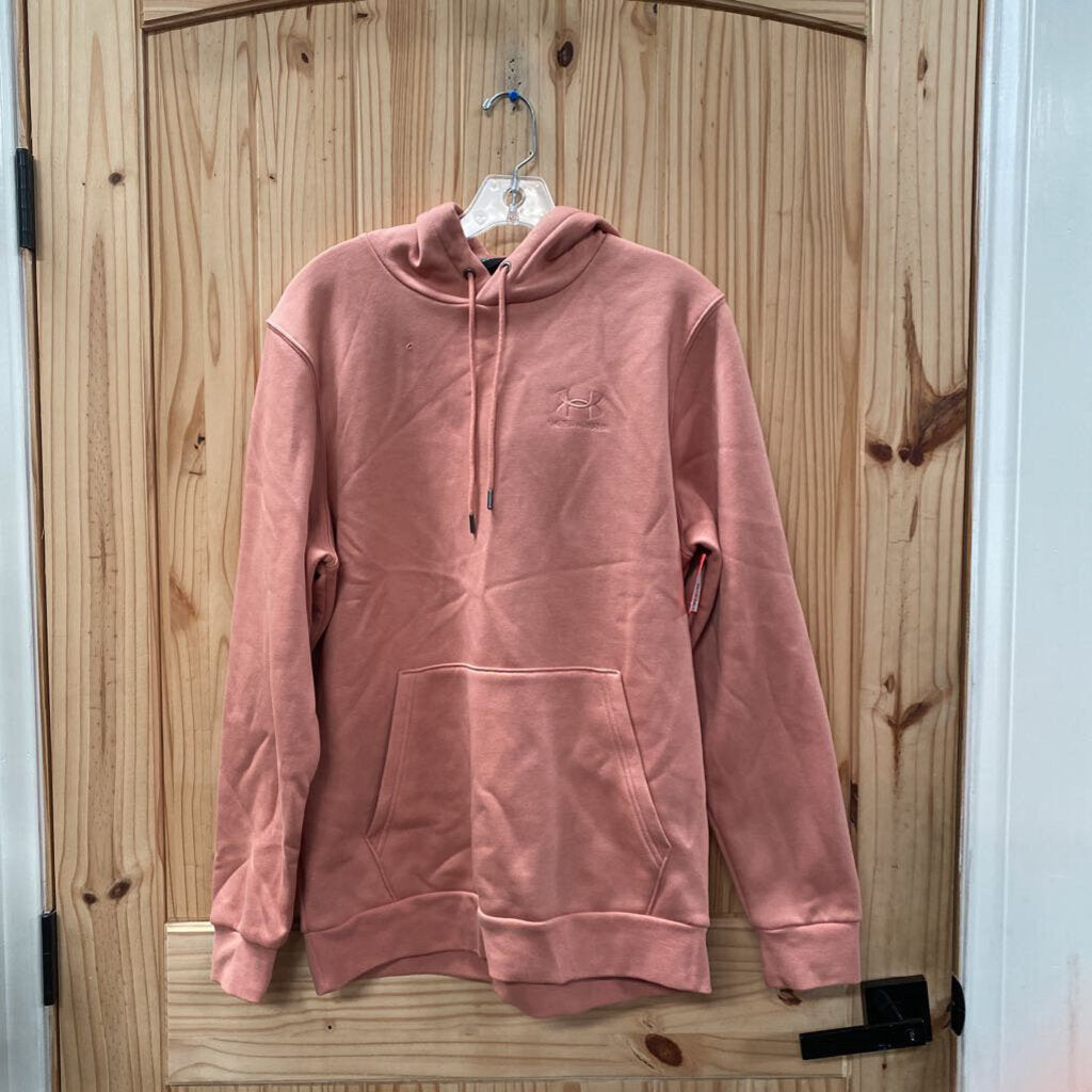 WOMENS UNDER ARMOUR PEACH HOODIE M NWT (SMALL HOLE)