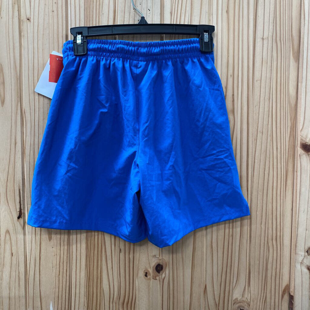 BOYS JORDAN LT BLUE/WHITE SHORTS M 10/12 NWT