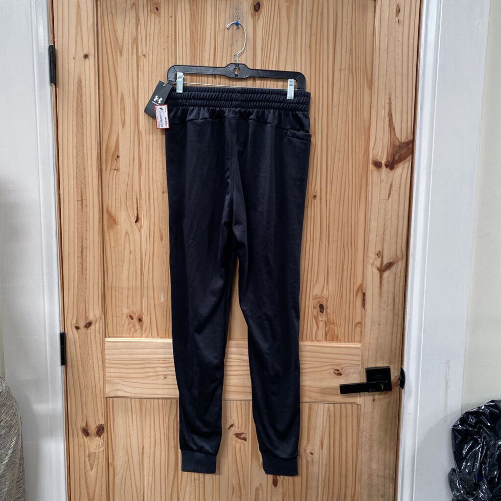 MENS UNDER ARMOUR BLK PANTS M