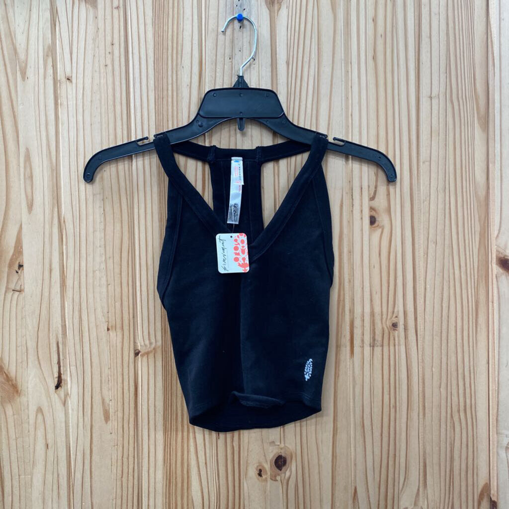 FREE PEOPLE MOVEMENT XS/S BLK TANK