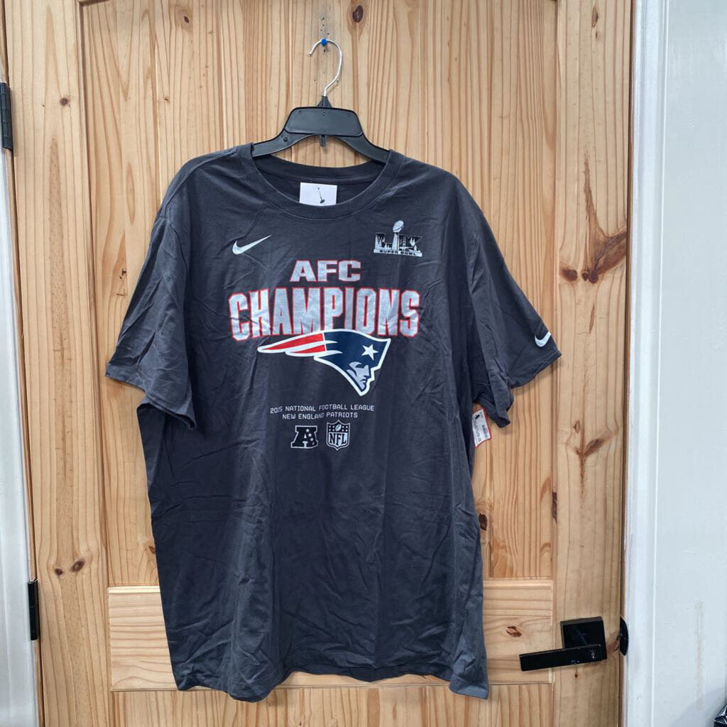 MENS NIKE AFC CHAMPIONS DK GREY SHIRT XXL NWT
