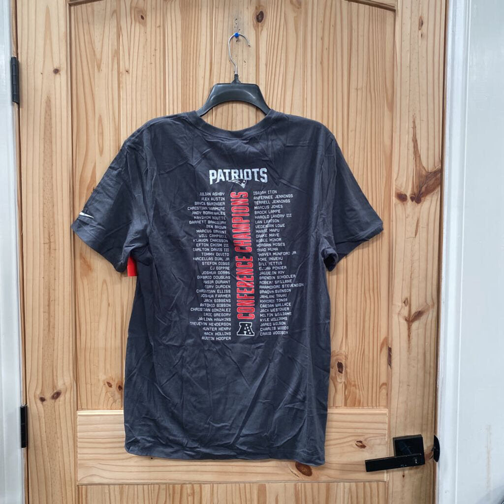 AFC CHAMPION DK GREY SHIRT L NWT