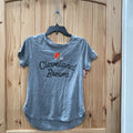 WOMENS CLEVELAND BROWN GREY SHIRT S NWT