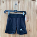 ADIDAS BIKER SHORTS BLK/WHITE 2XS NWT