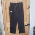 MENS UNDER ARMOUR BLK SWEATPANTS L NWT