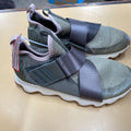 WOMENS SOREL OLIVE GREEN SHOES 6.5