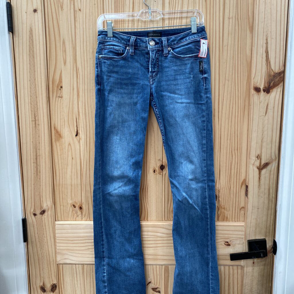 WOMENS SILVER JEANS CO. DENIM JEANS 28