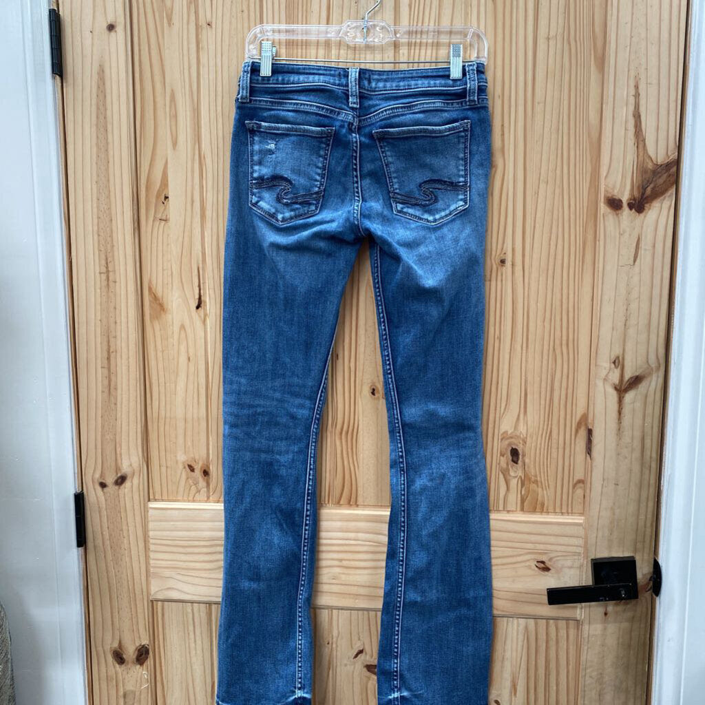 WOMENS SILVER JEANS CO. DENIM JEANS 28