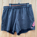 WOMENS JUST DO IT CHARCOAL/CORAL SHORTS XL